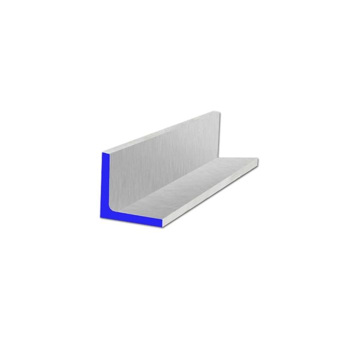 6063 Aluminum Angles - 1-1/2 Inch X 1-1/2 Inch X 1/8 Inch